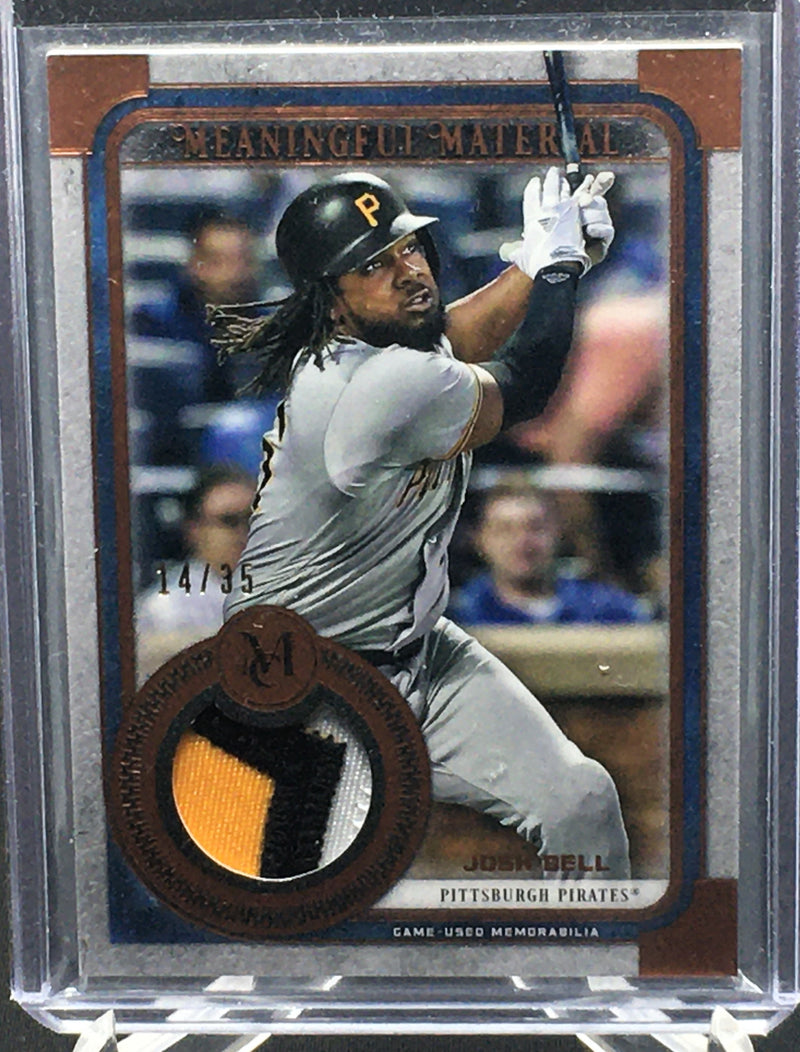 2019 TOPPS MUSEUM COLLECTION - MEANINGFUL MATERIAL RELIC - J. BELL - #MMR-JBL -  #'D/35 - JERSEY