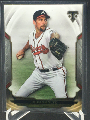 2019 TOPPS TRIPLE THREADS - J. SMOLTZ - #74