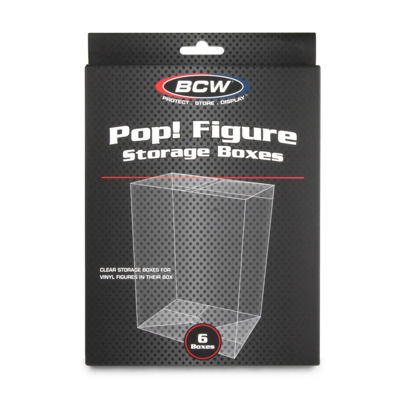 BCW POP! FIGURE STORAGE BOXES 6 PACK