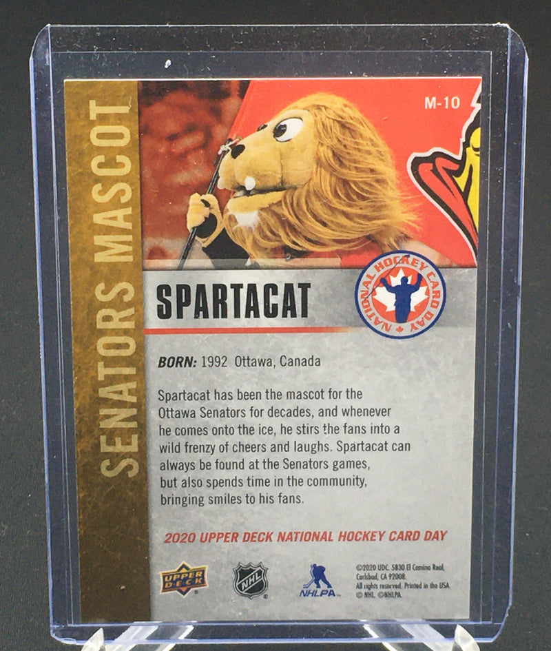 2020 UPPER DECK NATIONAL HOCKEY CARD DAY - SPARTACAT -