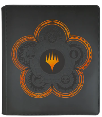 ULTRA PRO MTG MANA 7 COLOUR WHEEL 12 POCKET PREMIUM BINDER