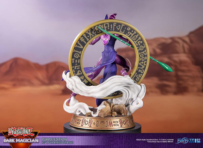 YU-GI-OH! DARK MAGICIAN PVC STATUE *EXCLUSIVE PURPLE EDITION*