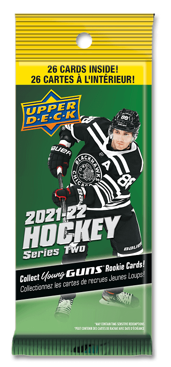2021 UPPER DECK SERIES TWO HOCKEY FAT PACK
