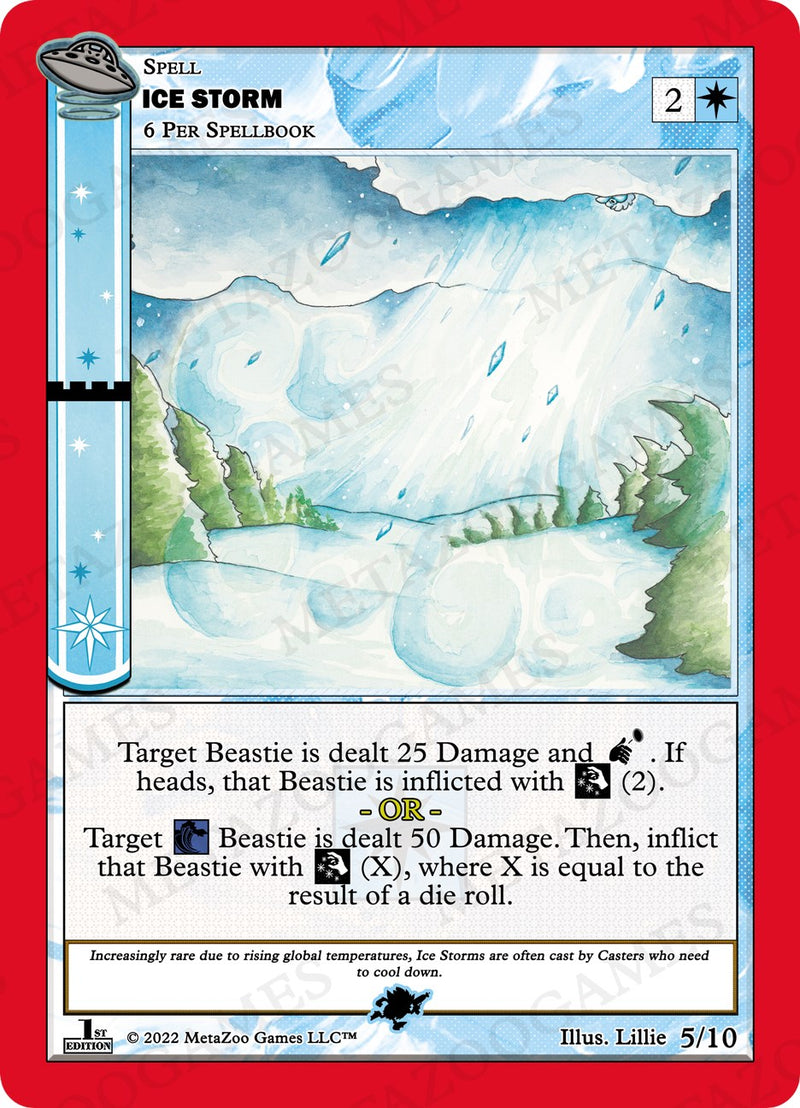 Ice Storm [Cryptid Nation: UFO First Edition Release Event Deck]