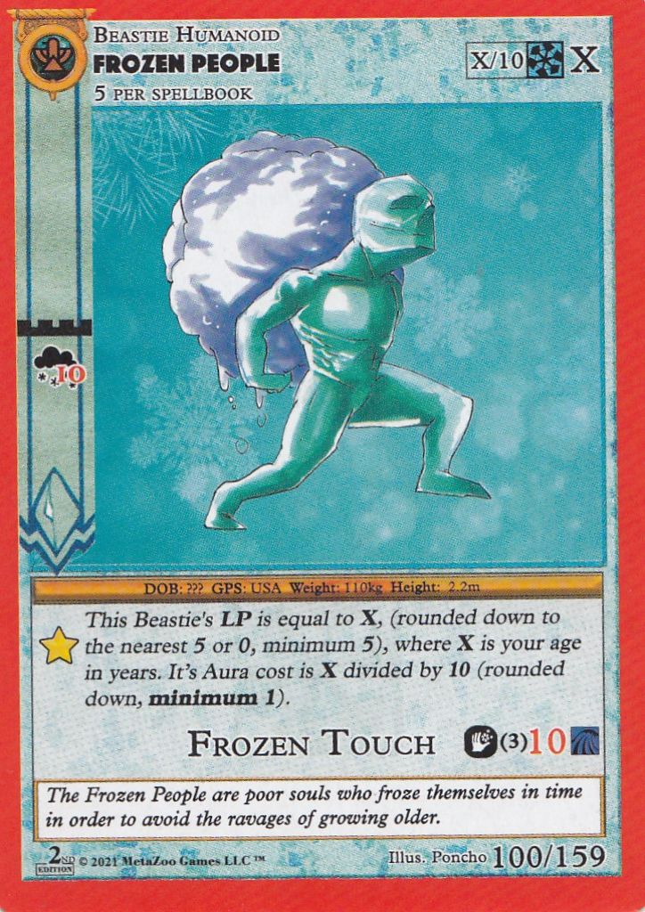 Frozen People [Cryptid Nation: Second Edition]