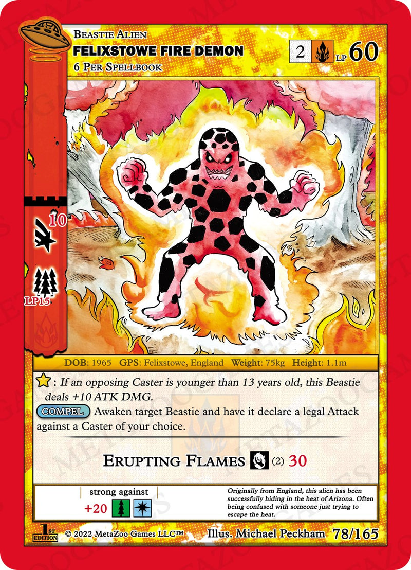 Felixtowe Fire Demon [Cryptid Nation: UFO First Edition]