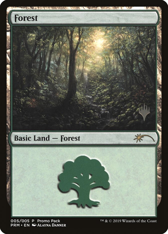 Forest (5) [Promo Pack: Core Set 2020]