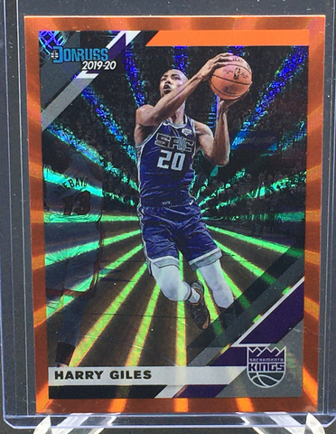 2019 PANINI DONRUSS - H . GILES - #174 - ORANGE LASER