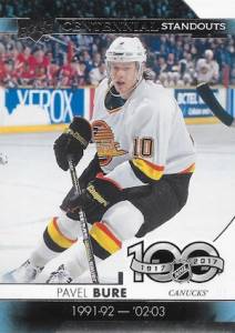 2017 UPPER DECK SERIES ONE - CENTENNIAL STANDOUTS - SINGLES - #CS1-CS100 - YOU PICK FROM LIST