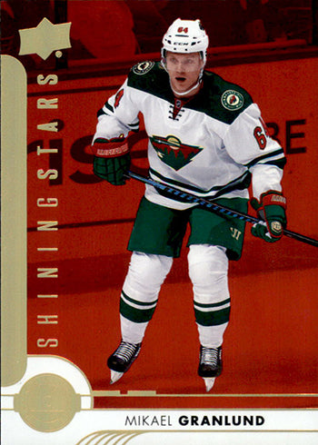 2017 UPPER DECK SERIES ONE - RED - SHINING STARS -