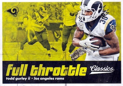 2018 PANINI CLASSICS - FULL THROTTLE - SINGLES - #1-15 - YOU PICK FROM LIST