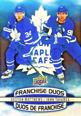 2019 UPPER DECK TIM HORTONS FRANCHISE DUOS - YOU PICK FROM LIST