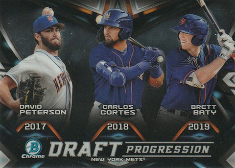 2019 TOPPS BOWMAN DRAFT - CHROME - DRAFT PROGRESSION - SINGLES - YOU PICK FROM LIST
