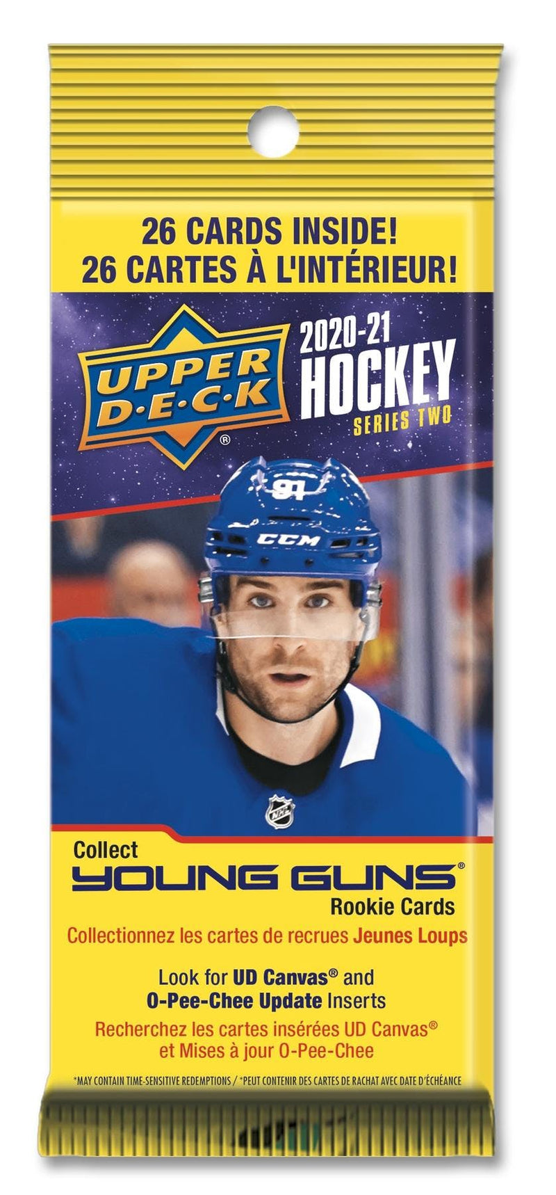 2020 UPPER DECK SERIES TWO HOCKEY FAT PACK