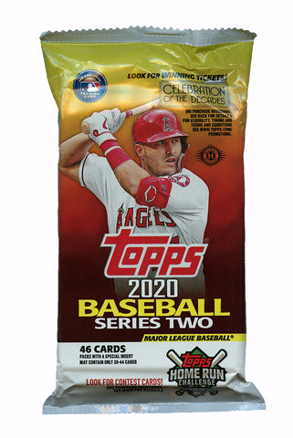 2020 TOPPS BASEBALL SERIES TWO BASEBALL JUMBO PACK