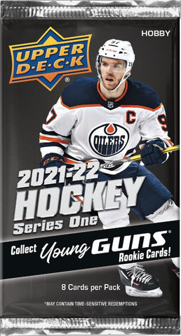 2021 UPPER DECK SERIES ONE HOCKEY HOBBY PACK