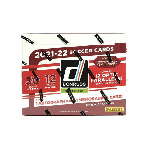 2021 PANINI DONRUSS SOCCER HOBBY BOX