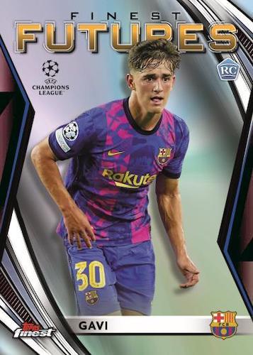 2022 TOPPS FINEST UEFA CHAMPIONS LEAGUE - FINEST FUTURES - SINGLES -