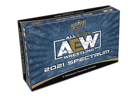 2021 UPPER DECK SPECTRUM AEW WRESTLING HOBBY BOX