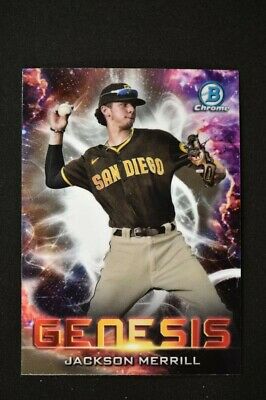 2021 TOPPS BOWMAN DRAFT - CHROME - GENESIS - SINGLES - #GNS1-GNS19 - YOU PICK FROM LIST