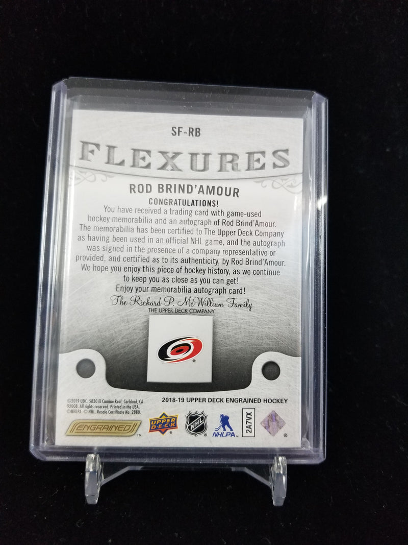 2018 UPPER DECK ENGRAINED - SIGNATURE FLEXURES -