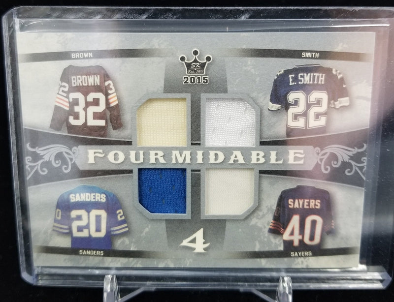 2015 LEAF SPORT KINGS - FOURMIDABLE  - J. BROWN/ E. SMITH/ B. SANDERS/ G. SAYERS -