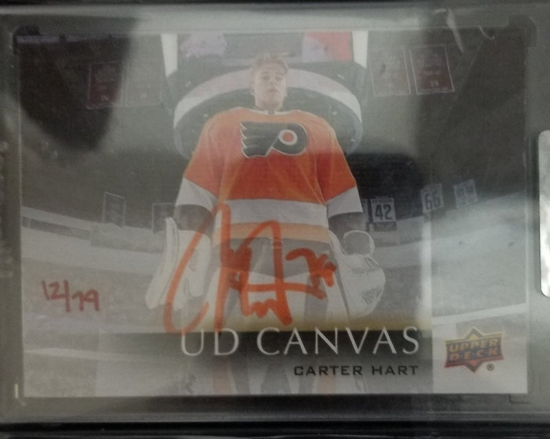 2018 UPPER DECK CLEAR CUT - CANVAS - C. HART - #CS-CH - AUTO - #'D/79