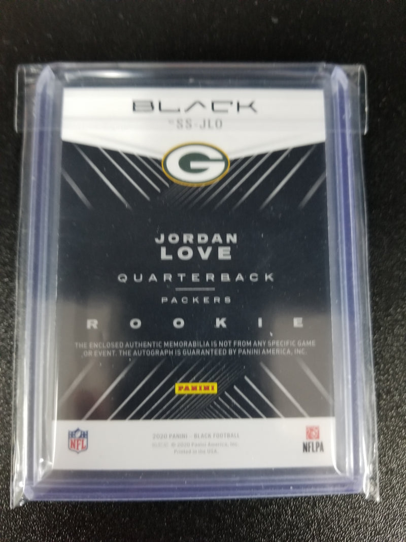 2020 PANINI BLACK - SIZEABLE - J. LOVE - #SS-JLO - #'D/2 - NIKE SWOOSH PATCH - AUTOGRAPH - RC