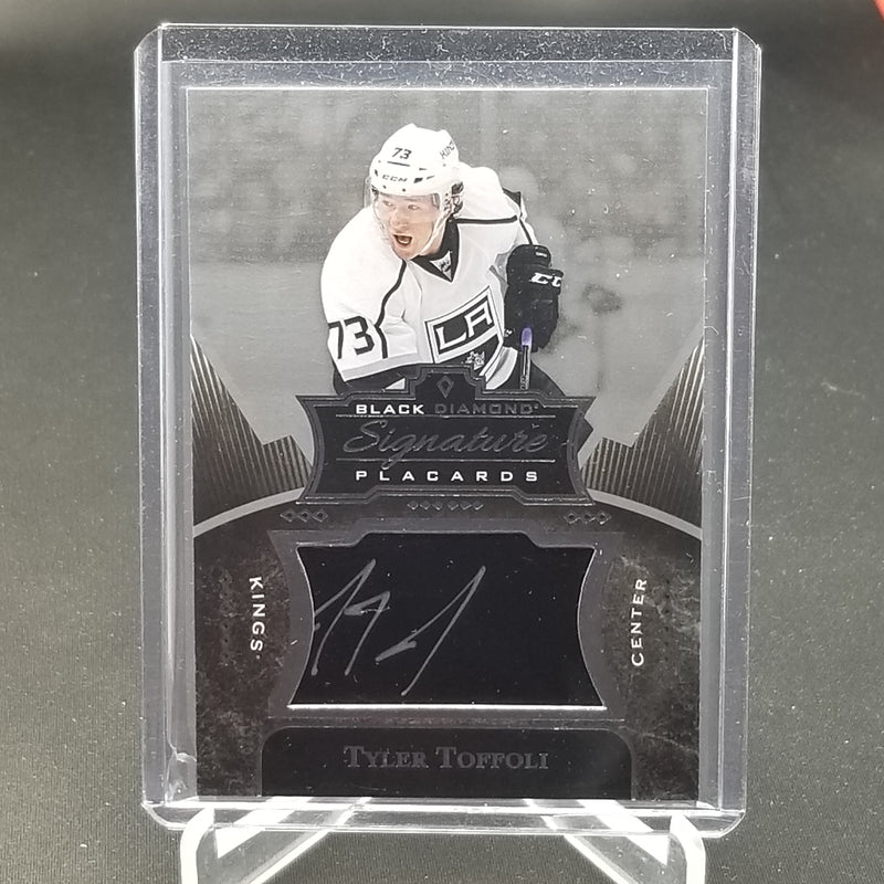 2016 UPPER DECK BLACK DIAMOND - SIGNATURE PLACARDS - T.TOFFOLI -