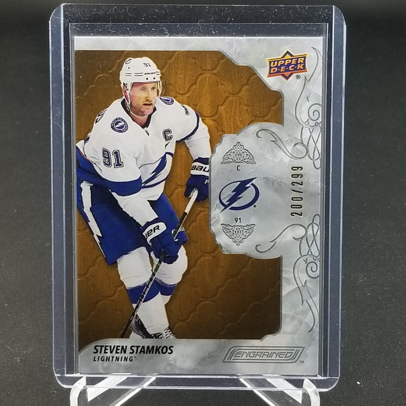 2019 UPPER DECK ENGRAINED - S. STAMKOS - #8 - #'D/299