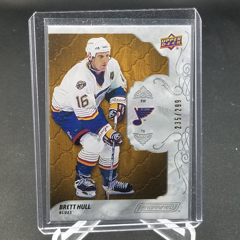 2019 UPPER DECK ENGRAINED - B. HULL - #44 - #'D/299