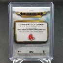 2019 TOPPS TRIPLE THREADS - X. BOGAERTS - #AUJR-XB - #'D/75 - RELIC - AUTOGRAPH