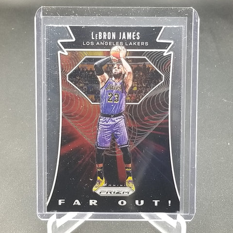 2019 PANINI PRIZM - FAR OUT! - L. JAMES - #2