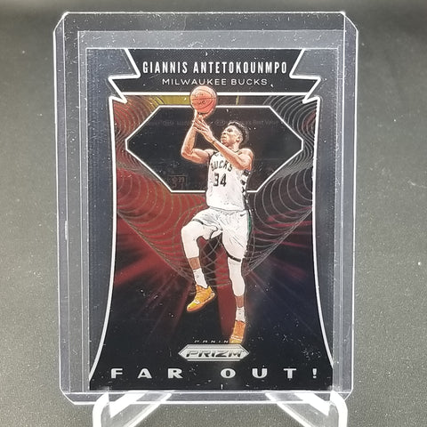 2019 PANINI PRIZM - FAR OUT! - G. ANTETOKOUNMPO - #9