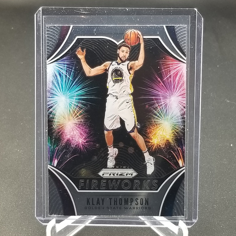 2019 PANINI PRIZM - FIREWORKS - K. THOMPSON -