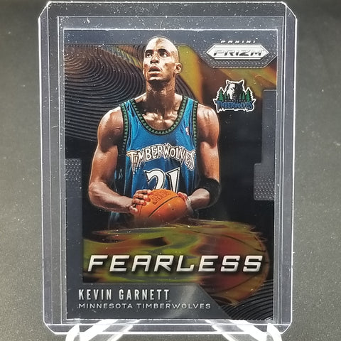 2019 PANINI PRIZM - FEARLESS - K. GARNETT - #14