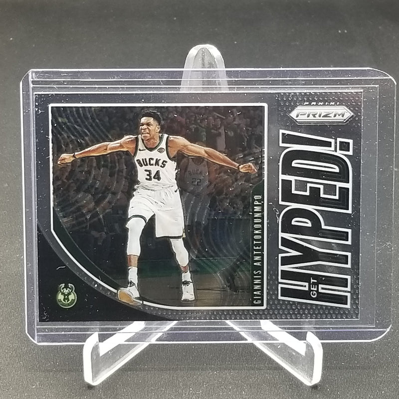2019 PANINI PRIZM - HYPED - G. ANTETOKOUNMPO -