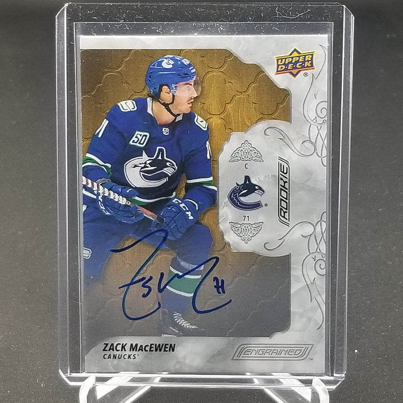 2019 UPPER DECK ENGRAINED - Z. MacEWEN -