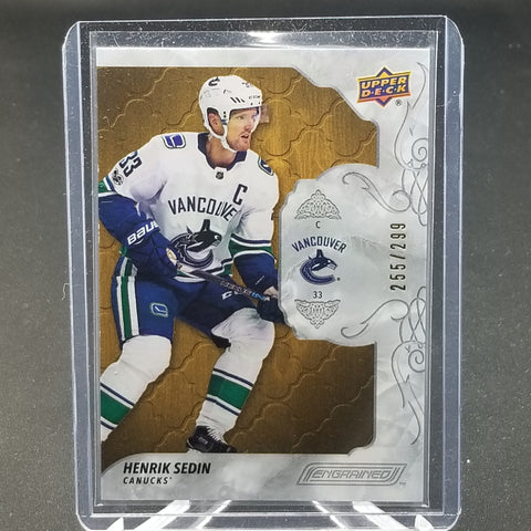 2019 UPPER DECK ENGRAINED - H. SEDIN - #39 - #'D/299