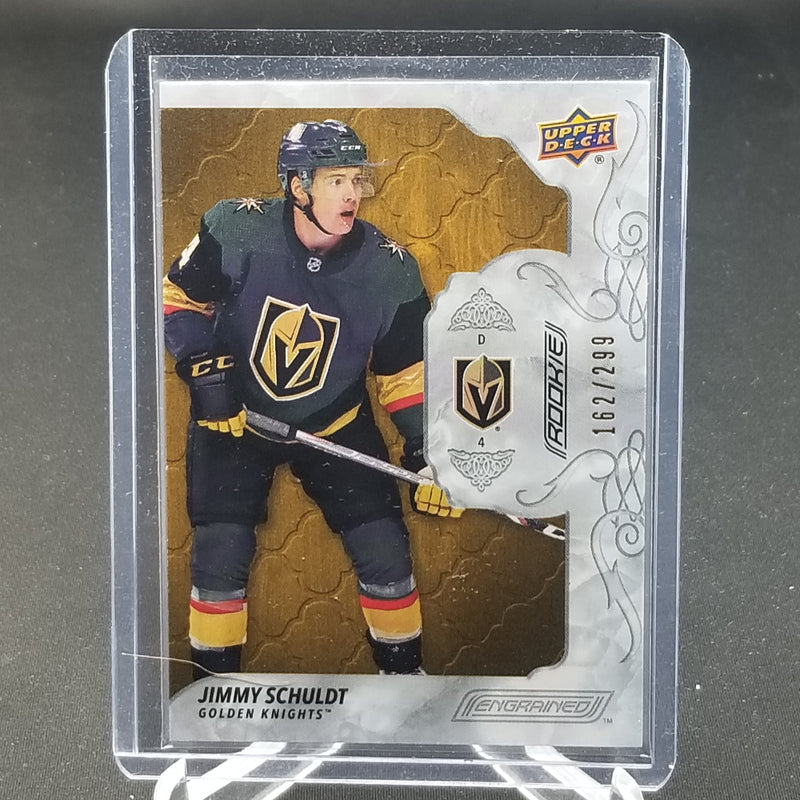 2019 UPPER DECK ENGRAINED - J. SCHULDT - #76 - #'D/299 - RC
