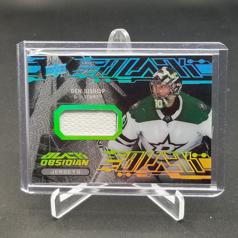 2019 UPPER DECK BLACK - BLACK OBSIDIAN JERSEYS - B. BISHOP - #OJ-BE - RELIC