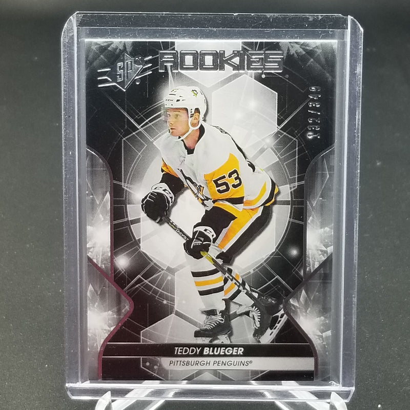2019 UPPER DECK SPX - ROOKIES - T. BLUEGER - #80 - #'D/349 - RC