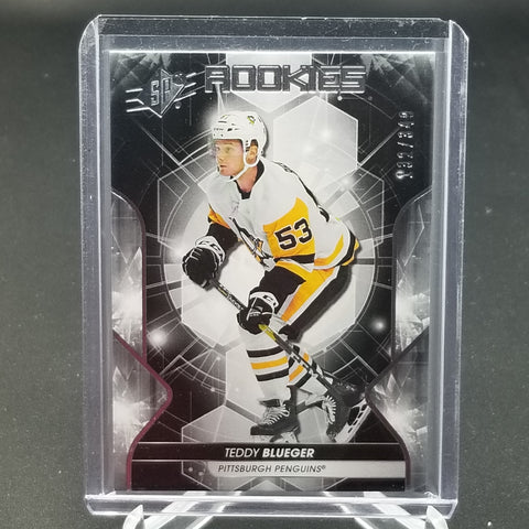 2019 UPPER DECK SPX - ROOKIES - T. BLUEGER - #80 - #'D/349 - RC