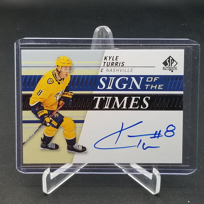 2019 UPPER DECK SP AUTHENTIC - SIGN OF THE TIMES - K. TURRIS -