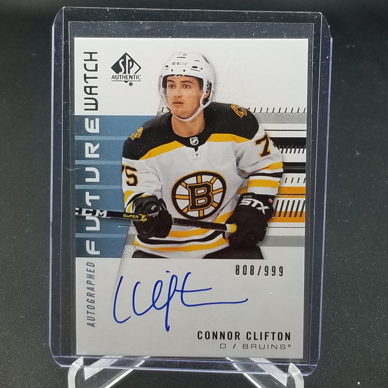 2019 UPPER DECK SP AUTHENTIC - FUTURE WATCH - C. CLIFTON - #198 - #'D/999 - AUTOGRAPH - RC