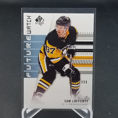 2019 UPPER DECK SP AUTHENTIC - FUTURE WATCH - S. LAFFERTY - #218 - #'D/999 - RC