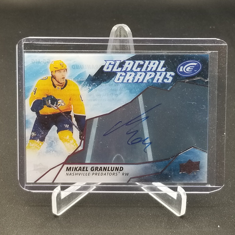 2019 UPPER DECK ICE - GLACIAL GRAPHS - M. GRANLUND -