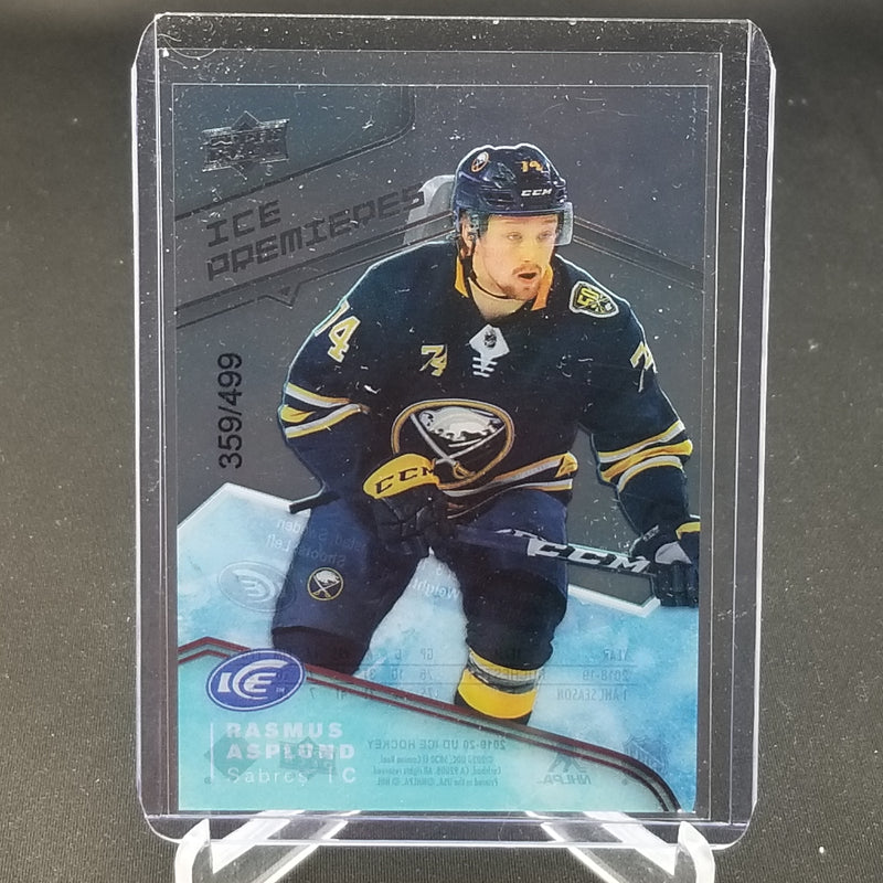2019 UPPER DECK ICE - ICE PREMIERES - R. ASPLUND - #102 - #'D/499 - RC