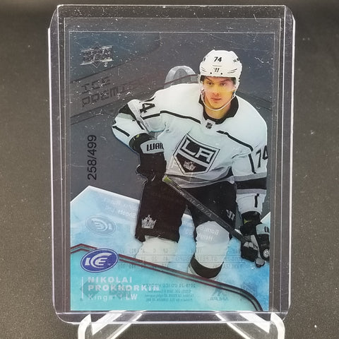 2019 UPPER DECK ICE - ICE PREMIERES - N. PROKHORKIN - #104 - #'D/499 - RC