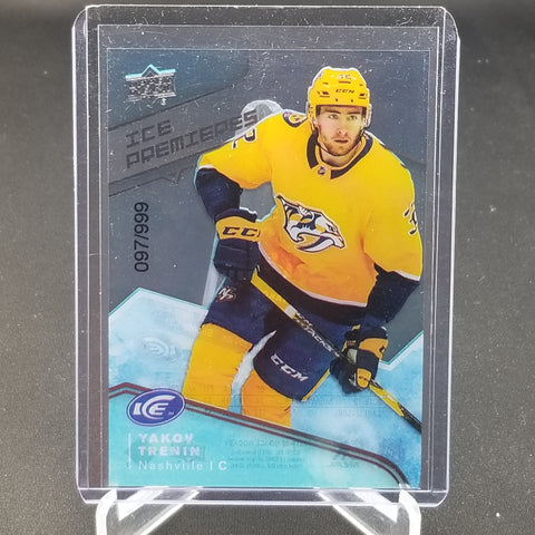 2019 UPPER DECK ICE - ICE PREMIERES - Y. TRENIN - #61 - #'D/999 - RC